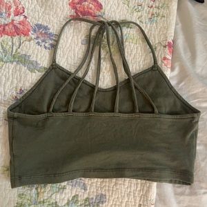 String back crop top